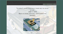 Desktop Screenshot of classiccarcatalogue.com